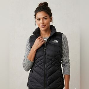The North Face Black Quilted Vest
